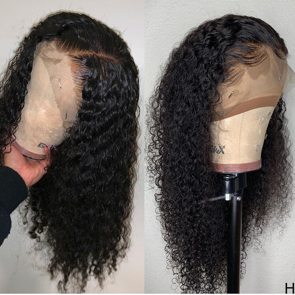 European And American Ladies Black Front Lace