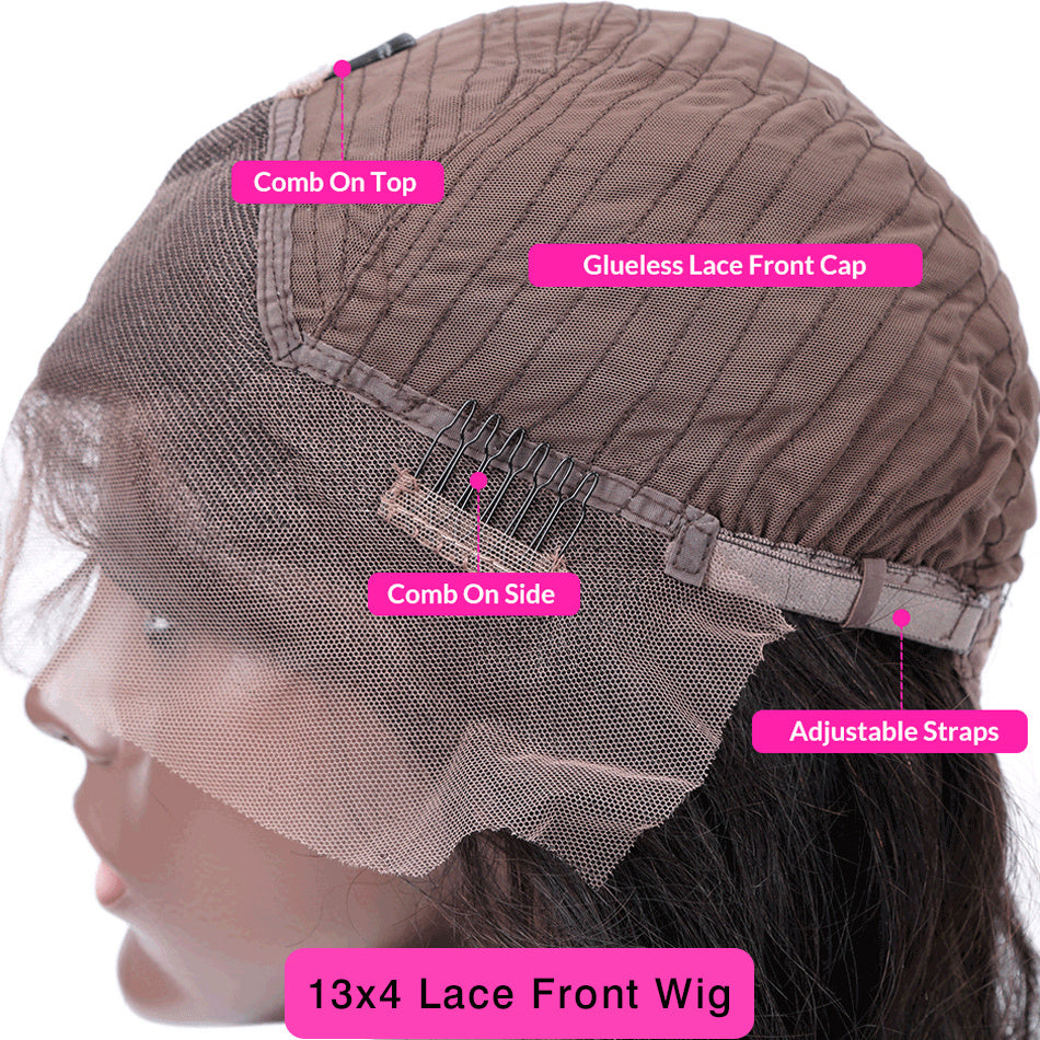 European And American Ladies Black Front Lace