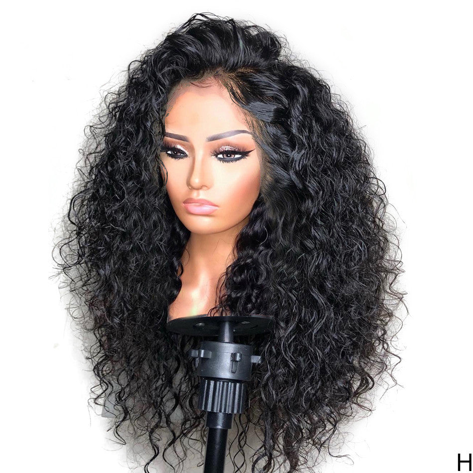 European And American Ladies Black Front Lace