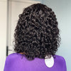 Water Wave Fringe Human Hair Wigs